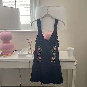 Black for love and lemons silk dress never worn!